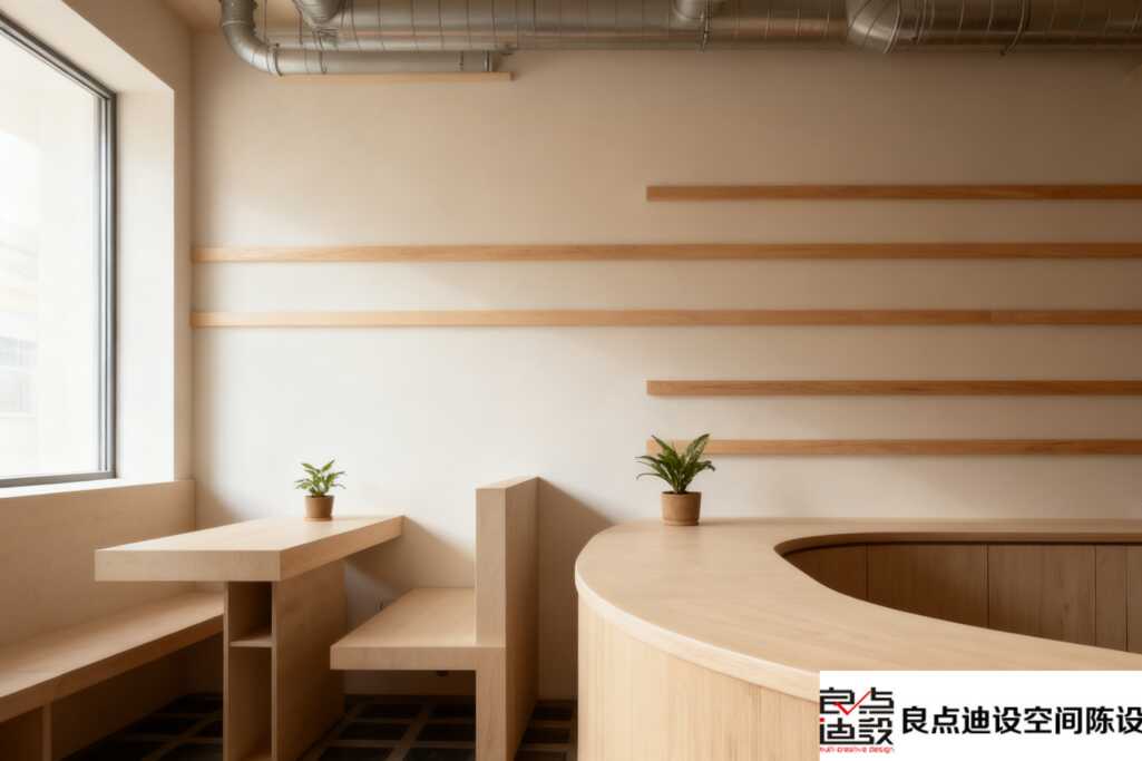 原木风咖啡店软装天花板!随手一拍都是治愈大片